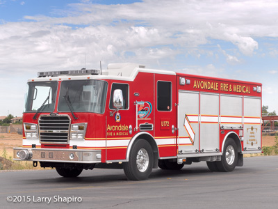 Avondale AZ Fire Department Fire & Medical fire trucks apparatus Larry Shapiro photographer shapirophotography.net KME Predator fire truck
